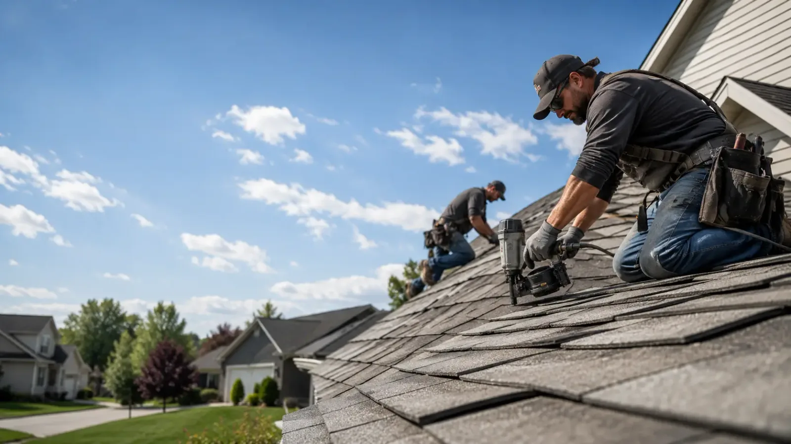 Storm Damage Roof Repair in Hampton, IL near me